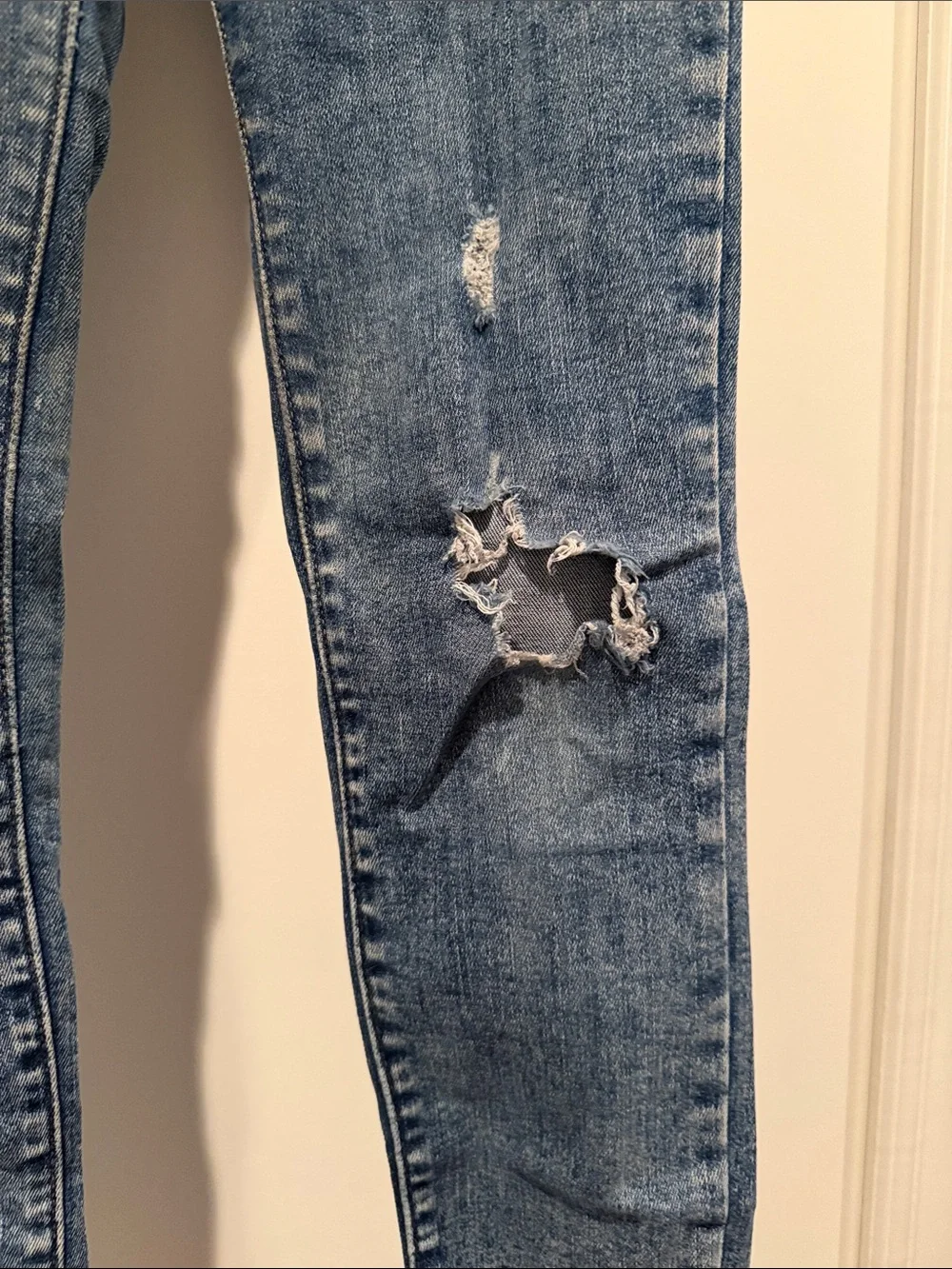 Distressed Skinny Jeans